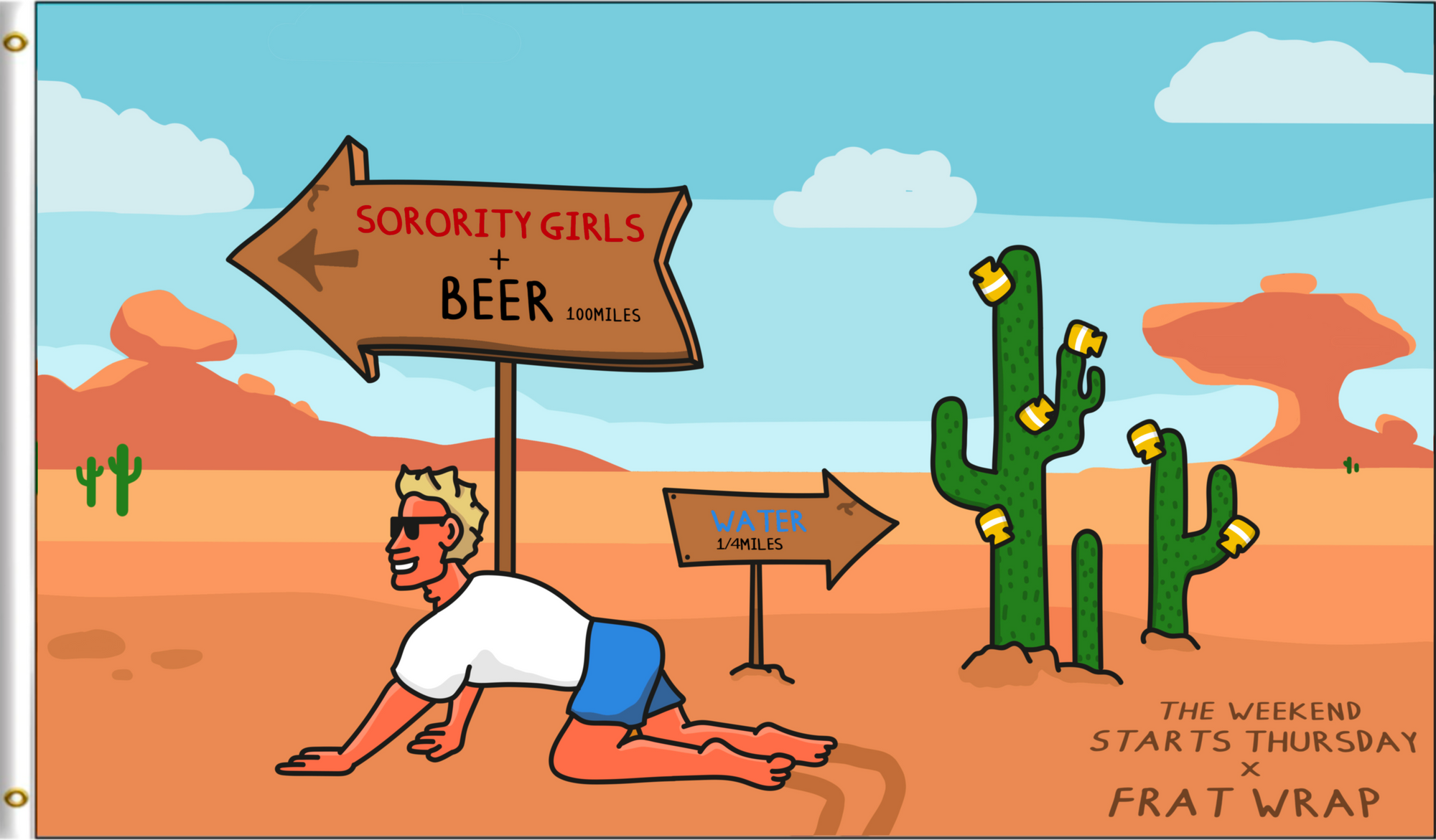 Thirsty Thursday Flag